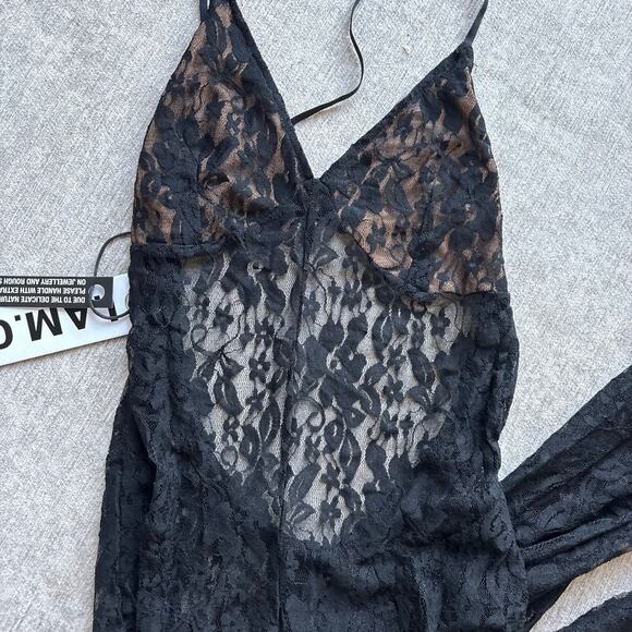 NWT IAMGIA Sheer Lace Catsuit - Picture 3 of 5